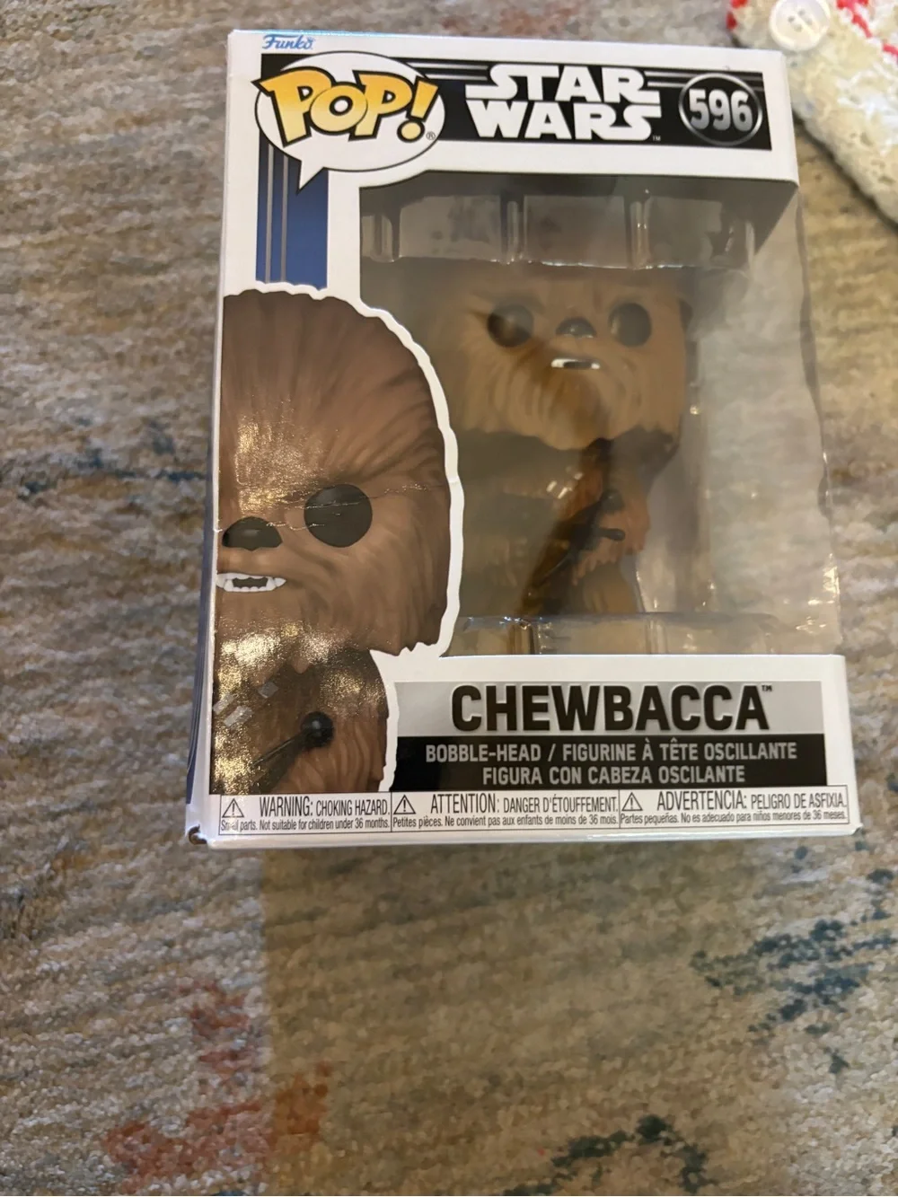 Funko Chewbacca Pop! Figure in Brown and Black